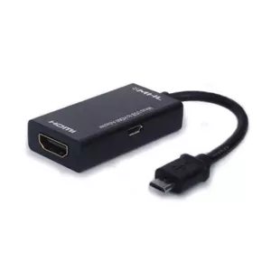 USB graphics adapter SAVIO CL-32 with Micro-USB male connector, black