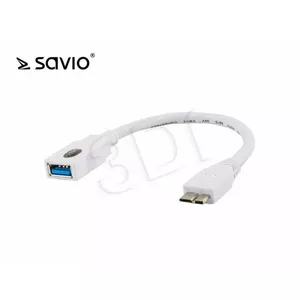 Адаптер USB OTG SAVIO CL-87 — Micro USB на USB-A для OTG-устройств