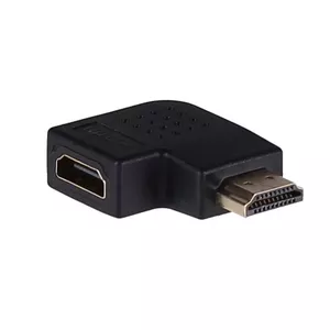 HDMI Type A gender changer adapter Akyga AK-AD-45 — HDMI A to HDMI A, gold-plated contacts, black