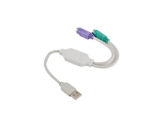 PS/2 uz USB A kabelis LANBERG AD-0025-W Photo 3