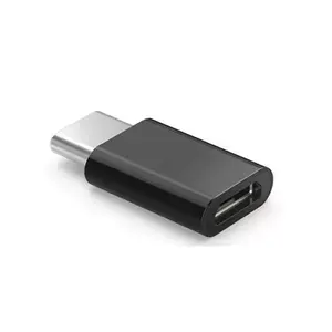 Cable Gender Changer Savio AK-31/B USB 3.1 Type C Micro USB Black