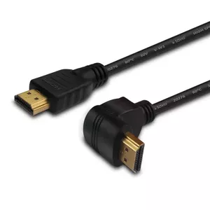 HDMI cable SAVIO CL-04 1.5 m Type A male-to-male, HDMI 1.4, 4096×2160, ARC, Ethernet, gold-plated contacts