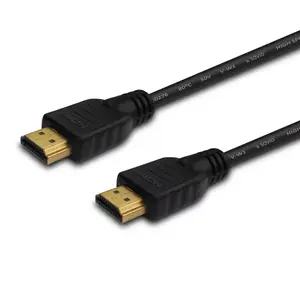 HDMI cable SAVIO CL-05, 2 m — HDMI 1.4, 4K (4096×2160), ARC, Ethernet, gold-plated contacts