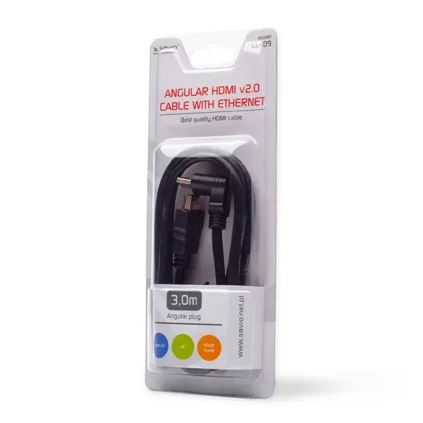 HDMI kabelis Savio CL-109 Photo 2