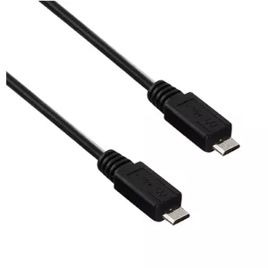 USB кабель Akyga AK-USB-17 0.6 м Micro-USB B черный