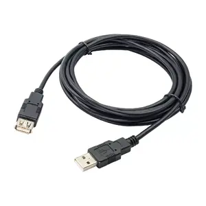 Кабель USB A — USB A Akyga AK-USB-19, USB 2.0, 3 м, чёрный