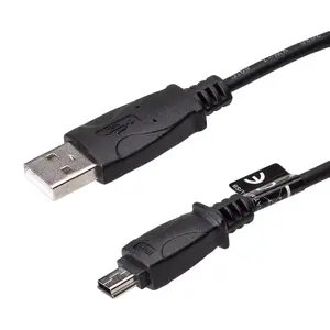 Кабель USB Akyga AK-USB-22 — USB 2.0, USB A на Micro-USB B, 1 м, чёрный