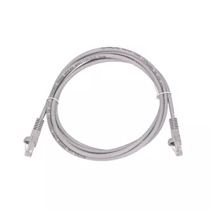LAN patchcord Extralink Cat.5e UTP 2 m, RJ-45 to RJ-45, grey