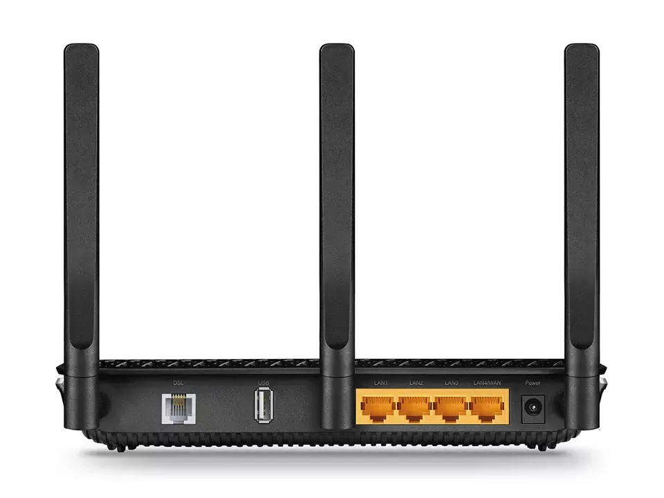 TP-Link AC1600 Беспроводной гигабитный VDSL/ADSL модем-роутер Photo 4