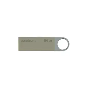 USB flash drive GOODRAM UUN2 64GB USB Type-A 2.0, silver, 20 MB/s read, 5 MB/s write