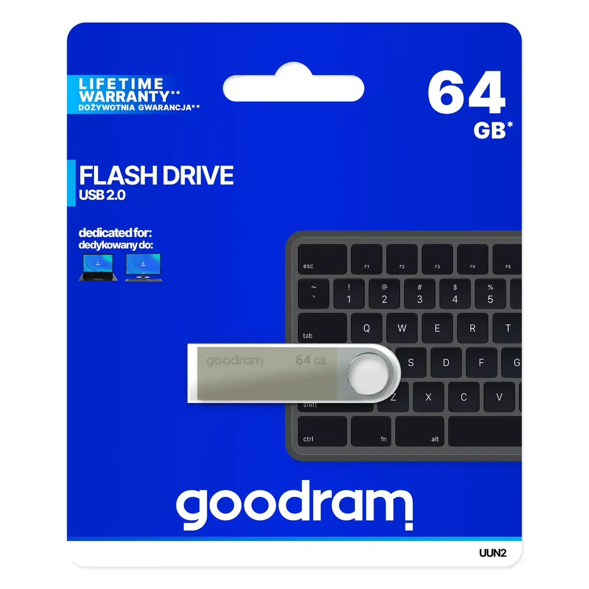 USB-флеш GOODRAM UUN2 64 ГБ Photo 3
