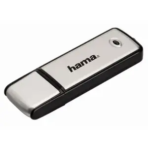 Hama 104308 USB флеш-накопитель 32 ГБ USB Type-A 2.0 Черный, Серебристый