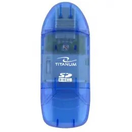 Kartes lasītājs Titanum TA101B USB 2.0 Photo 3