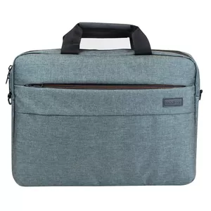 Toploader soma Addison 307015 — neilona soma portatīvam 15,6" (420x310x80 mm), 2 nodalījumi, noņemams pleca siksna, pelēka