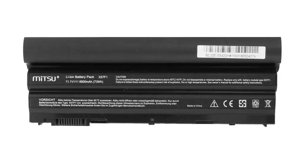 Аккумулятор MITSU для Dell Latitude E5420 E6420 Photo 3