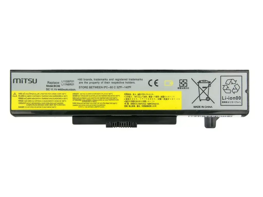 MITSU akumulators Lenovo IdeaPad Y480 Photo 4