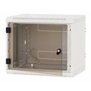 Sienas stiprināms rūķu skapis Triton RBA-18-AS6-CAX-A1 — 18U 19", balts, 32.4 kg