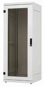 Rēķa skapis Triton RIE-27-A68-CCX-A1 19" 27U balts 600x800 mm 400 kg slodze