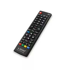 Savio RC-05 tālvadības pults IR Bezvadu Televīzija Nospiežamās pogas