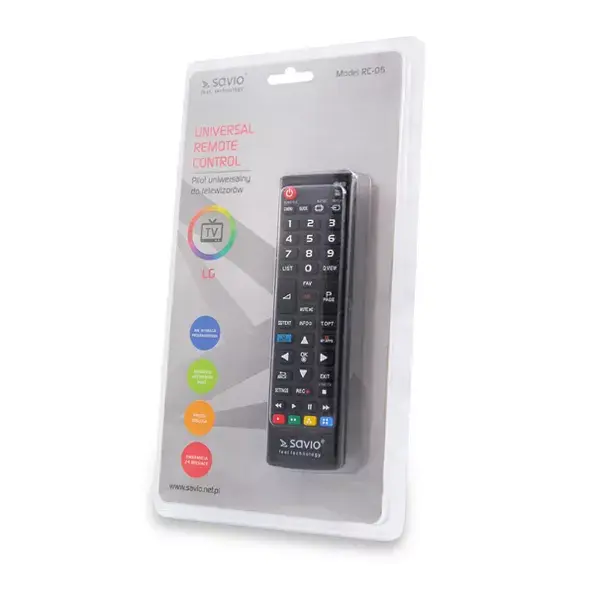 Пульт SAVIO RC-05 для телевизора LG Photo 2