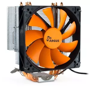 Cooler Dynatron Argus SU-260 Processor 12 cm Black Orange