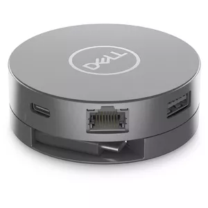 DELL DA305 Vadu USB 3.2 Gen 2 (3.1 Gen 2) Type-C Sudrabs