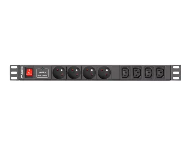Распределитель питания LANBERG PDU-04E04I-0200-BK Photo 2