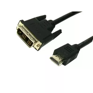 Video cable adapter MediaRange MRCS118 2 m HDMI DVI Black