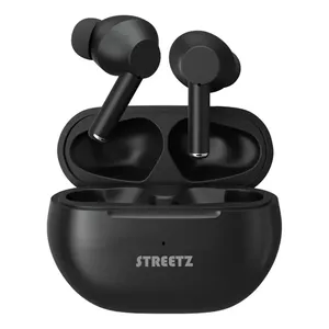 Deltaco TWS-117 headphones/headset True Wireless Stereo (TWS) In-ear Calls/Music Bluetooth Black