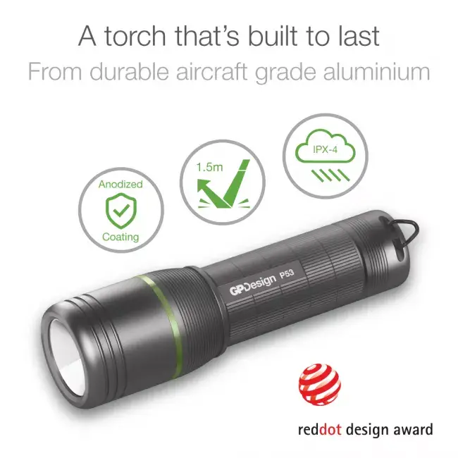 GP P53 Hand LED Flashlight Photo 10
