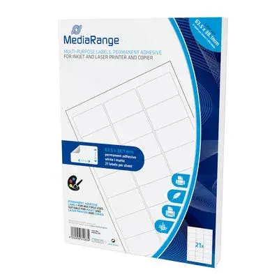 Self-adhesive label MediaRange MRINK148 Photo 3