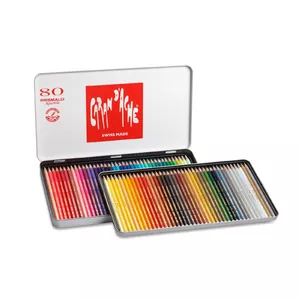 Caran d-Ache Prismalo Aquarelle Colored Pencils 80 pcs Hexagonal