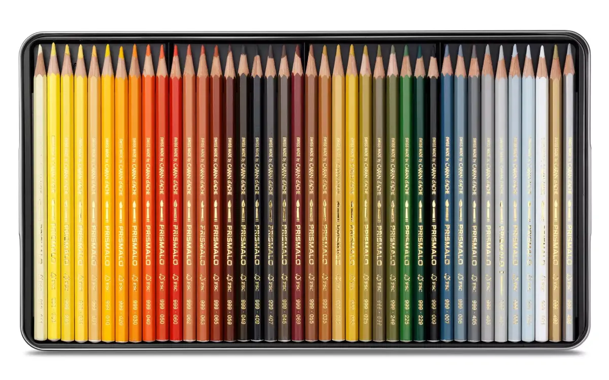Caran d-Ache Prismalo Aquarelle Colored Pencils 80 pcs Photo 2