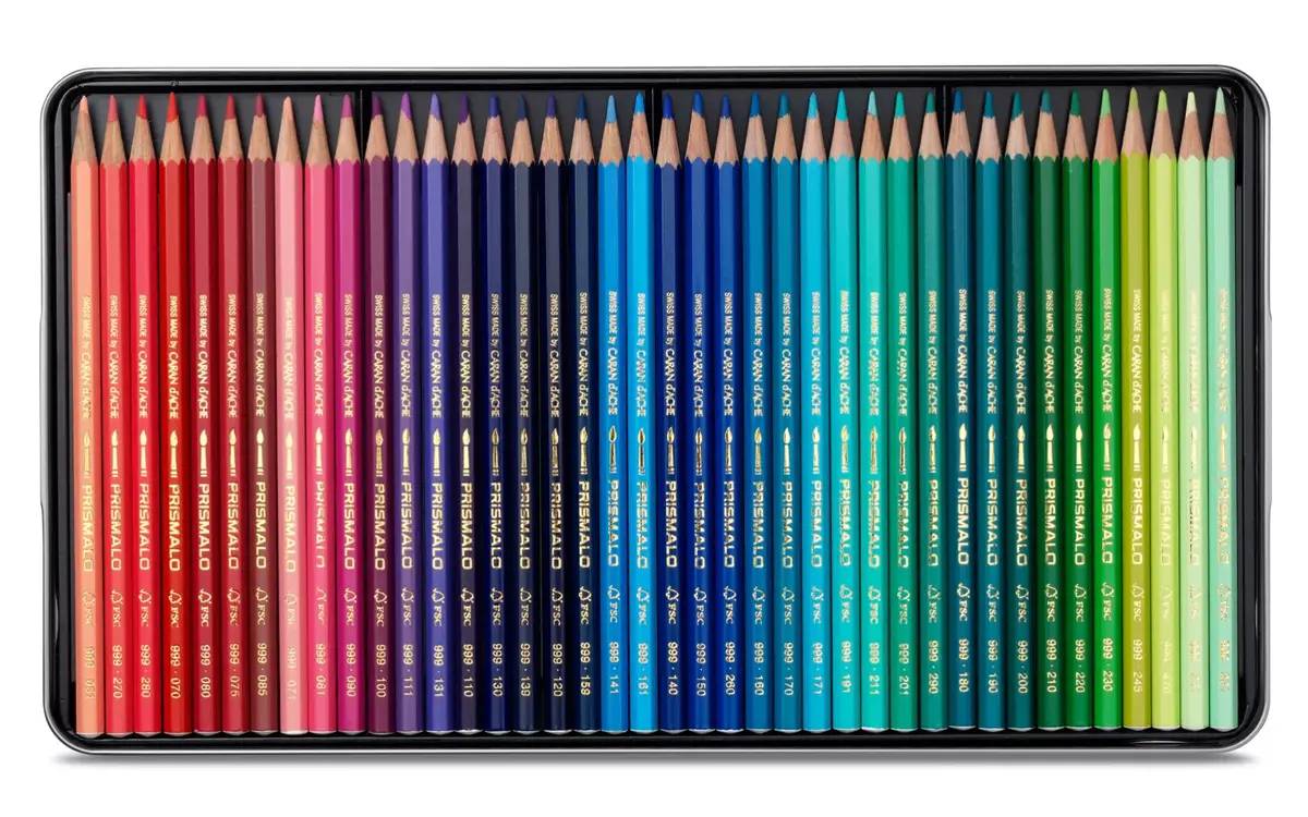 Caran d-Ache Prismalo Aquarelle Colored Pencils 80 pcs Photo 3