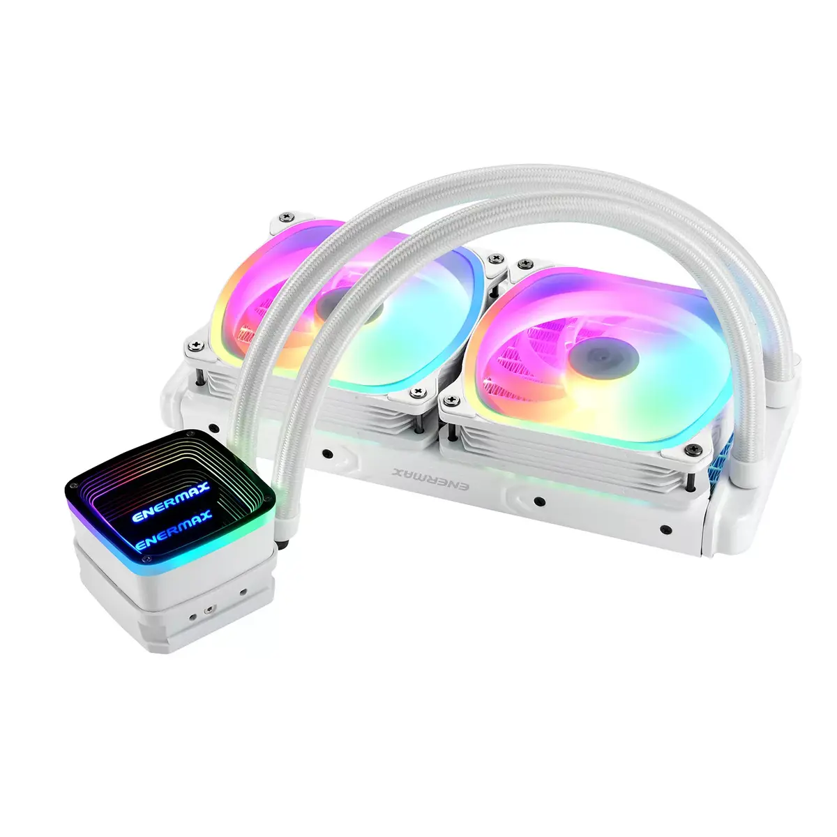 Система жидкостного охлаждения Enermax ELC-AQFA240-SQA-W Photo 4