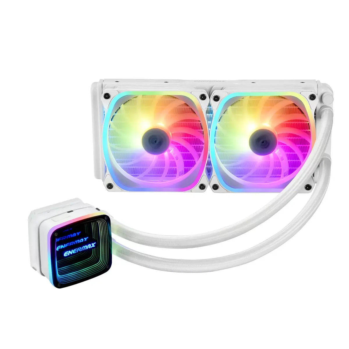 Система жидкостного охлаждения Enermax ELC-AQFA240-SQA-W Photo 7