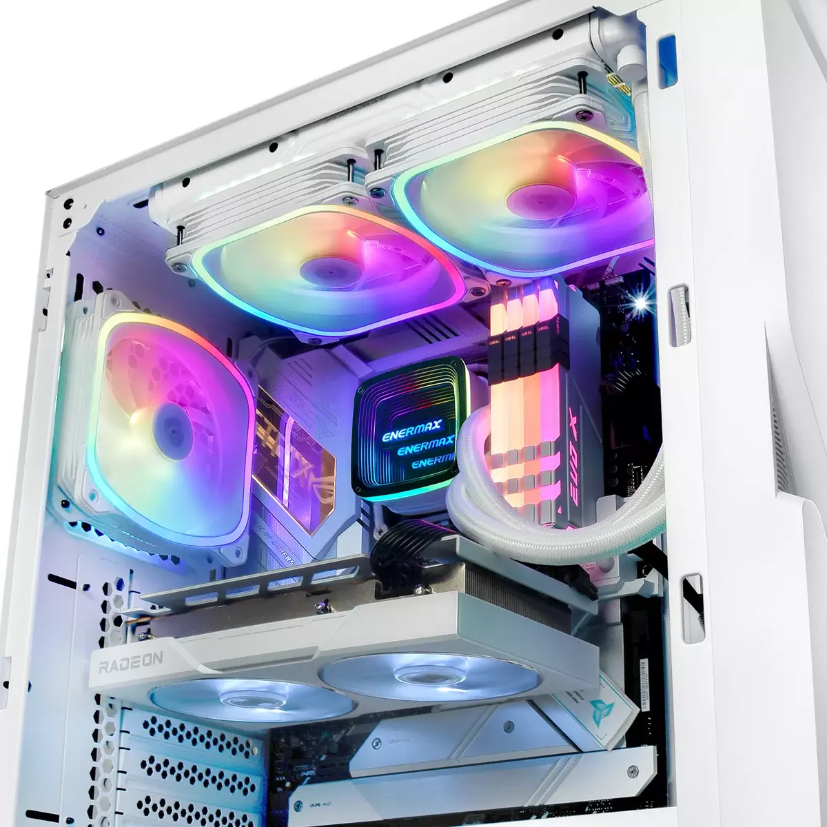 Система жидкостного охлаждения Enermax ELC-AQFA240-SQA-W Photo 9