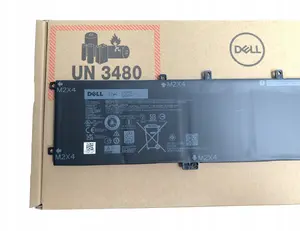 Аккумулятор для ноутбука Dell 97Wh 6‑cell Lithium Ion 06GTPY, сменный перезаряжаемый блок для совместимых моделей
