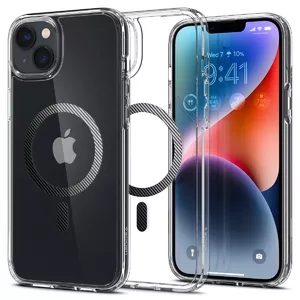 Cover Spigen ACS04904 iPhone 14 Plus 6.7 Carbon Transparent