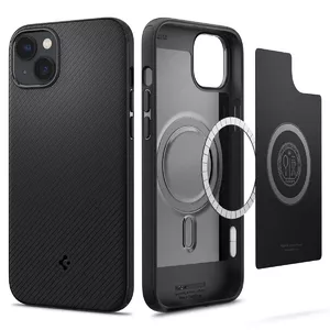 Vāks Spigen ACS04918 iPhone 14 Plus 17 cm Melns