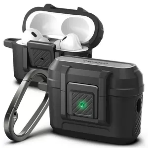 Headphone case Spigen ACS05485 — polycarbonate + TPU, black, 48.19 g