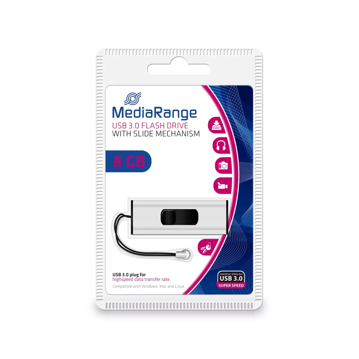 USB flash drive MediaRange 8 GB MR914 Photo 5