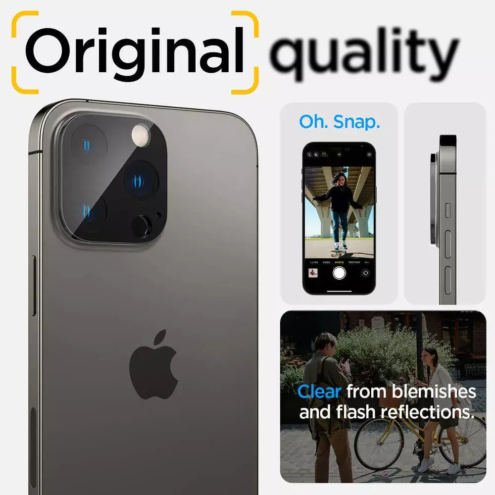 Spigen Glas.tR Optik стекло для iPhone 14 Pro Photo 5