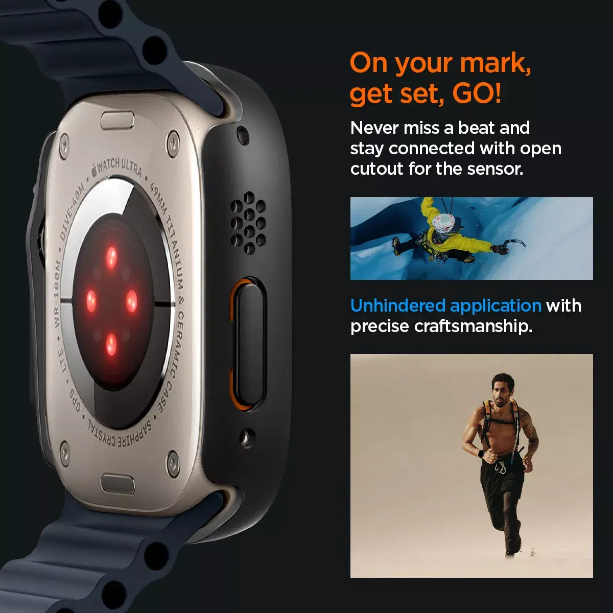 Spigen Thin Fit 360 korpuss Apple Smartwatch Photo 17