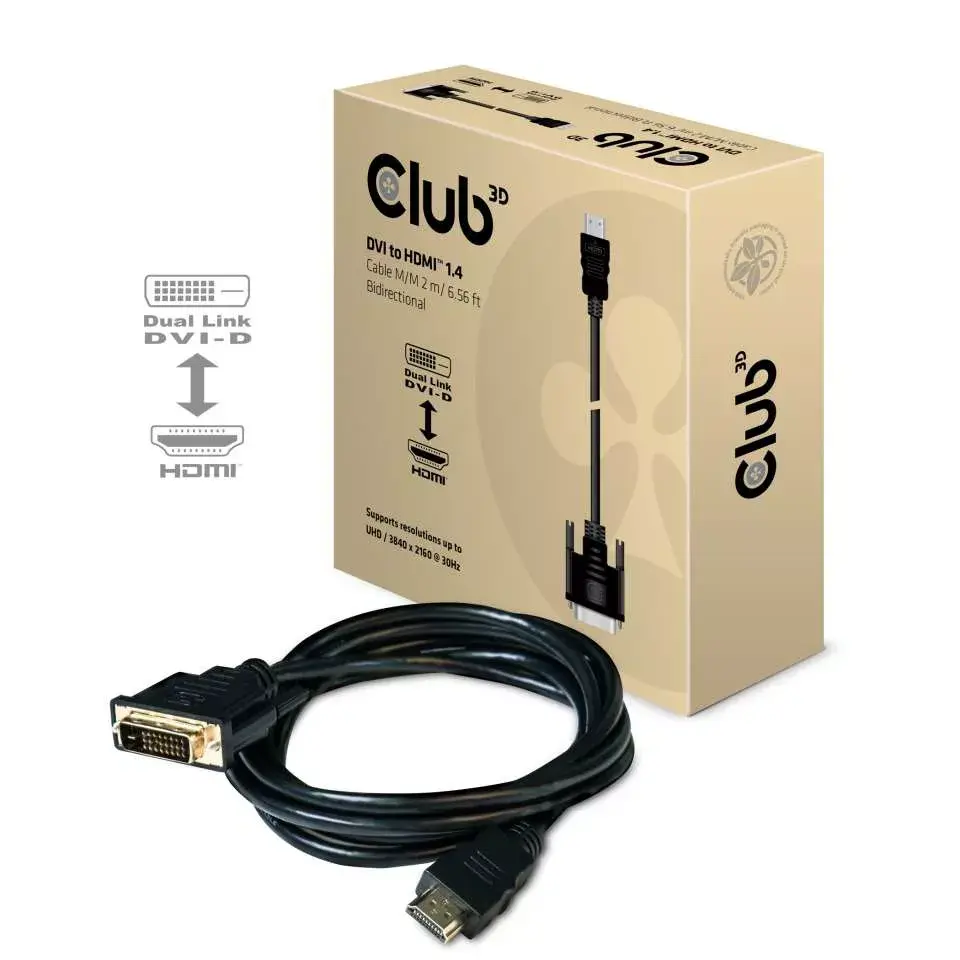 DVI to HDMI Кабель CLUB3D CAC-1210 Photo 2