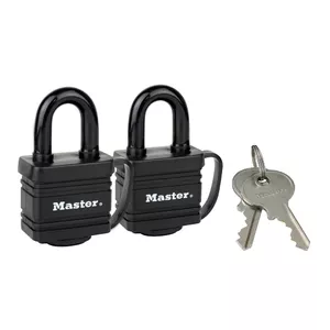Atslēga MASTER LOCK 7804EURT 2 x 40mm laminēts tērauds melns