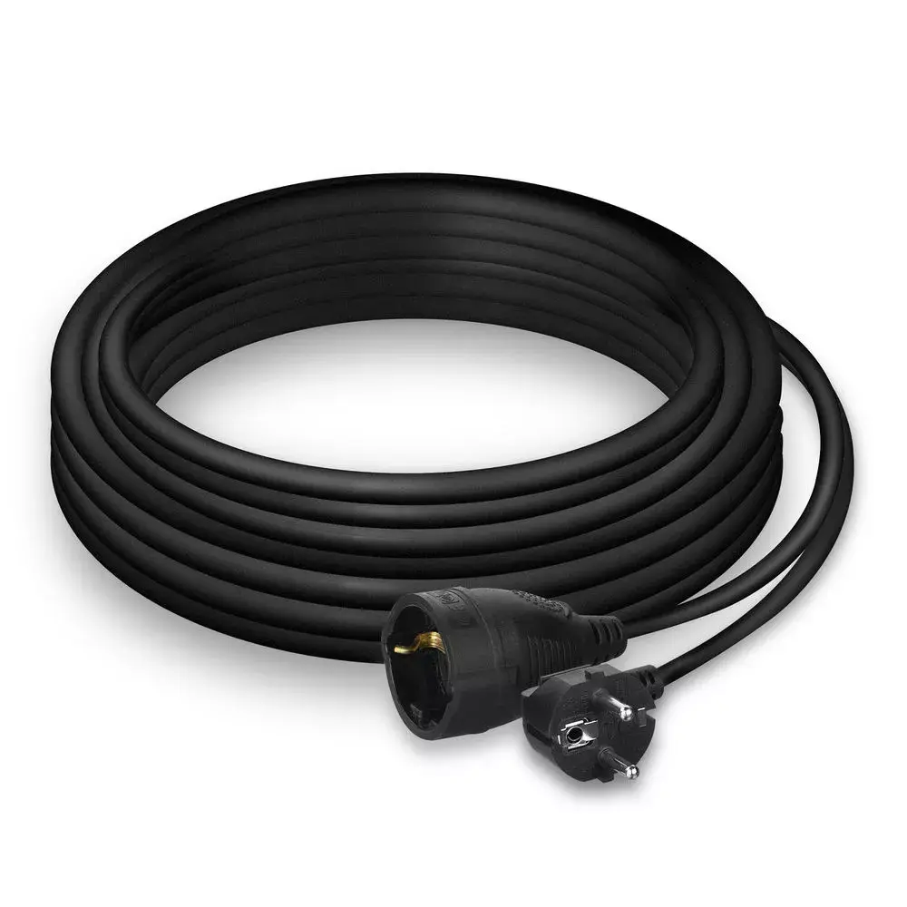 Удлинитель ACT Powercord CEE 7/7 мужской угловой Photo 3