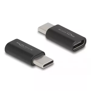 Mount adapter DeLOCK 60034 USB 3.2 Gen 2 Type-C male to female 10 Gbps