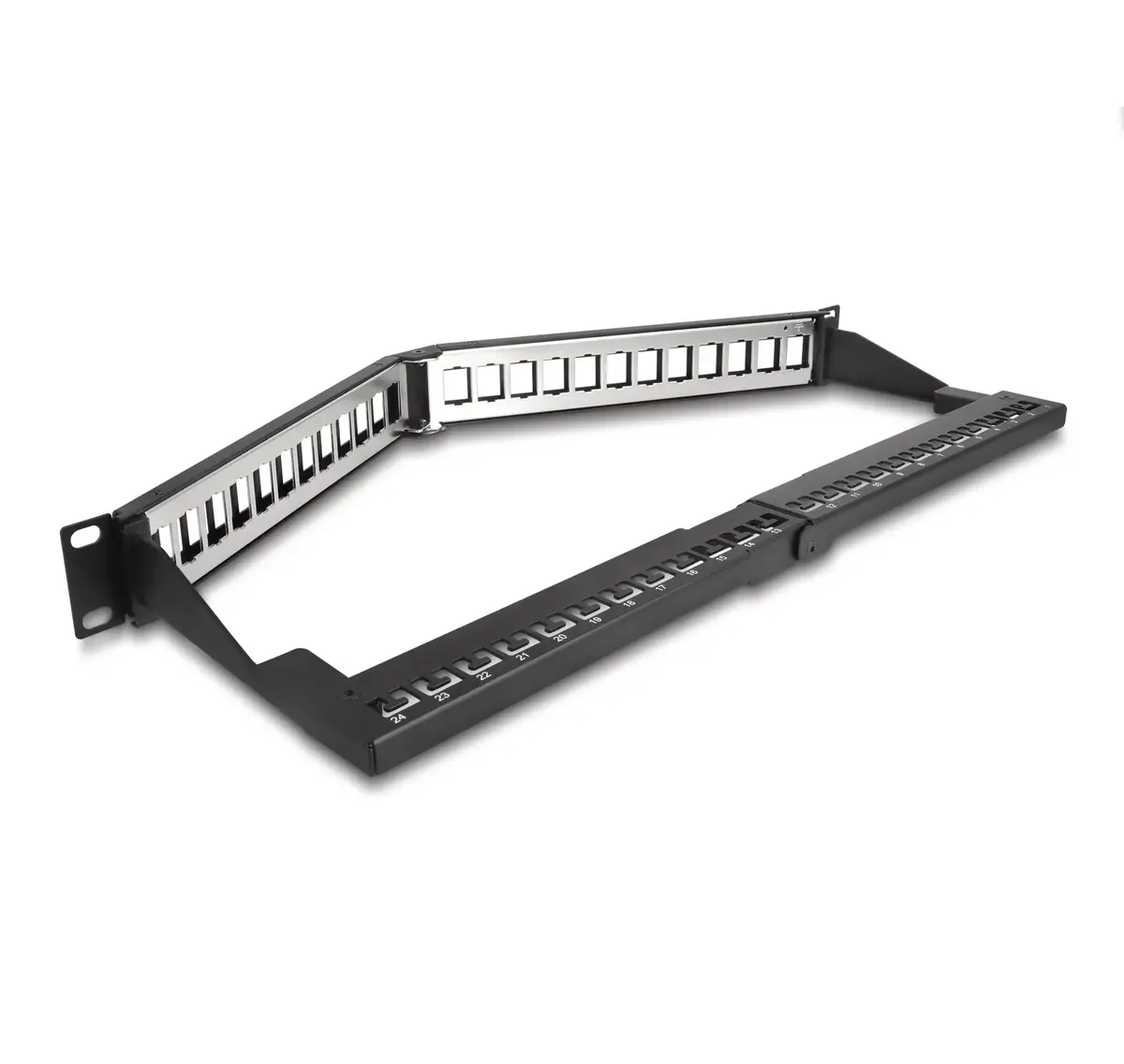 DeLOCK 19" Keystone Patch Panel 24 port Photo 2