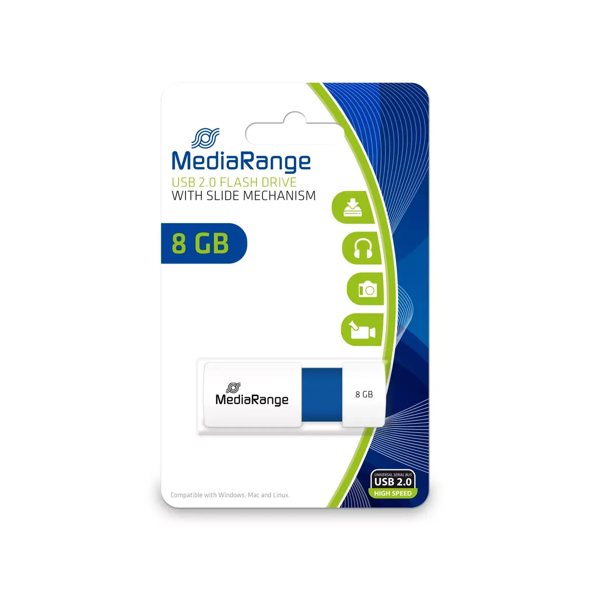 USB флеш-память MediaRange 8 ГБ MR971 Photo 2